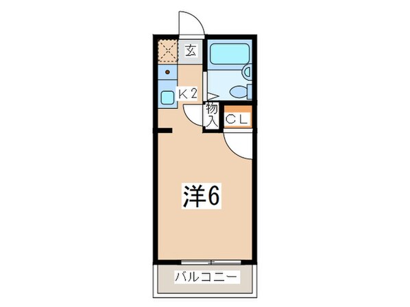 トラストビラ多摩センターの物件間取画像